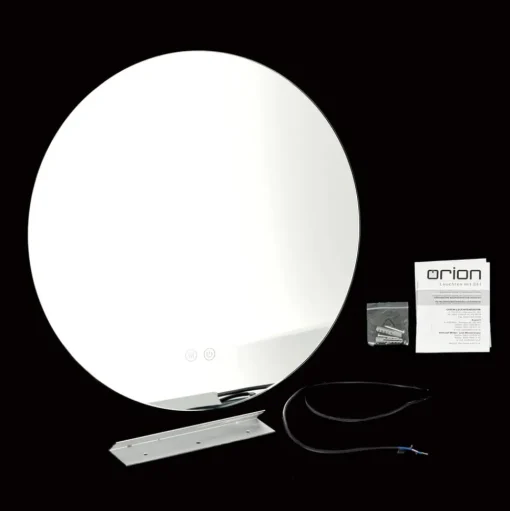 Focus-LED-spiegel, Ø 45 cm, CCT, anticondens, touchdimmer