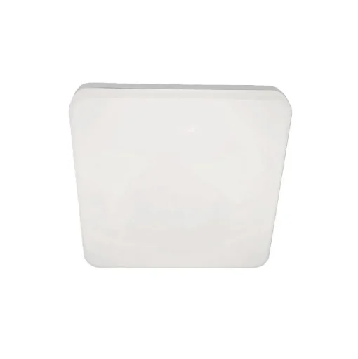 Folk LED buiten plafondlamp, 28 cm x 28 cm, wit, IP65