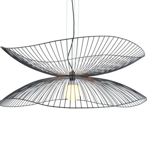 Forestier Libellule L hanglamp, 100 cm, zwart