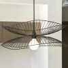 Forestier Libellule S hanglamp, 56 cm, zwart