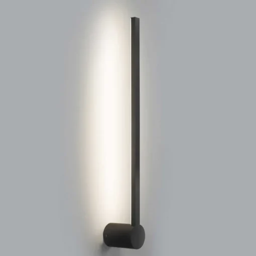 Forlight LED badkamer wandlamp Passeggio Nova, 60 cm, zwart