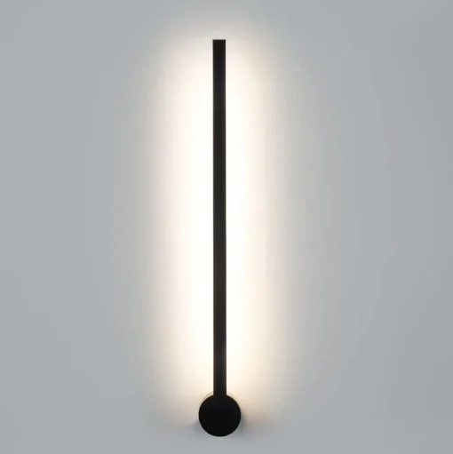 Forlight LED badkamer wandlamp Passeggio Nova, 60 cm, zwart
