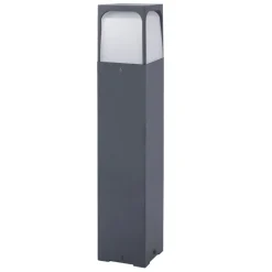 Forlight Veta tuinpadverlichting, hoogte 80 cm, zwart, aluminium