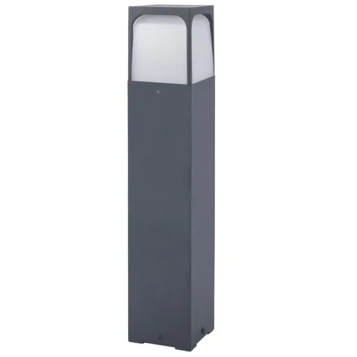 Forlight Veta tuinpadverlichting, hoogte 80 cm, zwart, aluminium