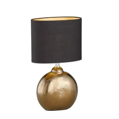 Foro tafellamp, Bronz, hoogte 39 cm