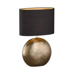 Foro tafellamp, Bronz, hoogte 53 cm