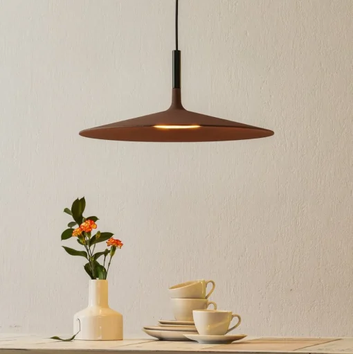 Foscarini Aplomb Large LED hanglamp, bruin