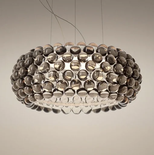 Foscarini Caboche Plus media hanglamp R7S, grijs