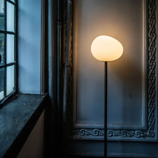 Foscarini Gregg Media vloerlamp, 151 cm, grafiet