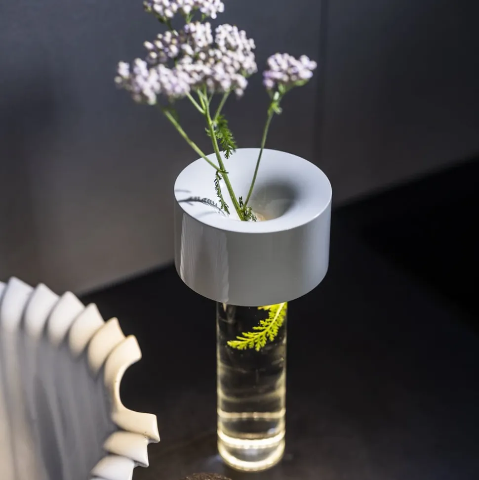 Foscarini LED tafellamp Fleur, wit