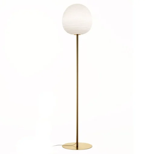 Foscarini Rituals XL vloerlamp, dimbaar, goud