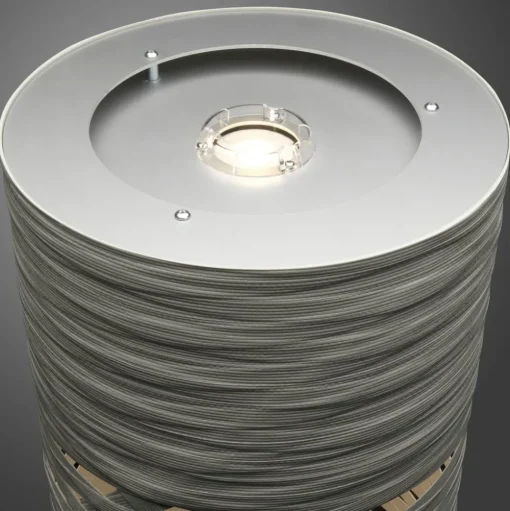 Foscarini Tress media vloerlamp, wit