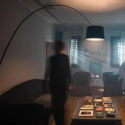 Foscarini Twiggy MyLight LED vloerlamp CCT zwart
