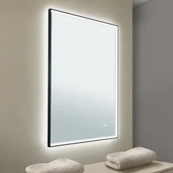 Frame LED-spiegel, 70 x 90 cm, CCT, anticondens, dimbaar