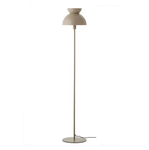 FRANDSEN Butterfly vloerlamp grijs trapschakelaar
