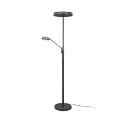 Franklin LED uplighter, leeslamp, antraciet