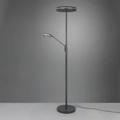 Franklin LED uplighter, leeslamp, antraciet