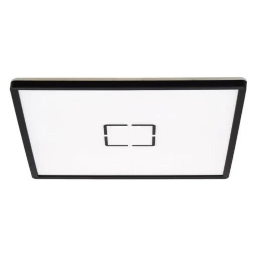 Free LED plafondlamp, 42 x 42 cm, zwart