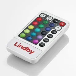 Fria LED tafellamp, cilinder, RGB, afstandsbediening