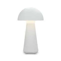 Fungo LED tafellamp, oplaadbaar, wit