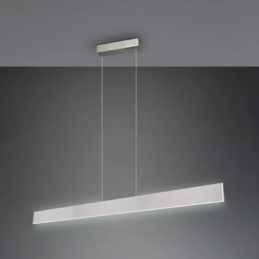 Galway hanglamp, mat nikkel, omhoog/omlaag, CCT, metaal