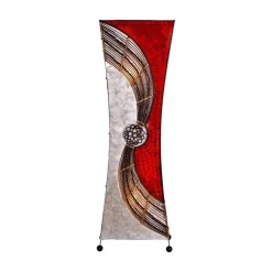 Getailleerde vloerlamp Alisa, 100 cm