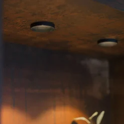 GF design Owi inbouwlamp IP54 zwart 2.700 K