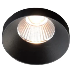 GF design Owi inbouwlamp IP54 zwart 3.000 K