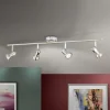 Glansrijke plafondlamp BARBORA - 4-lichts