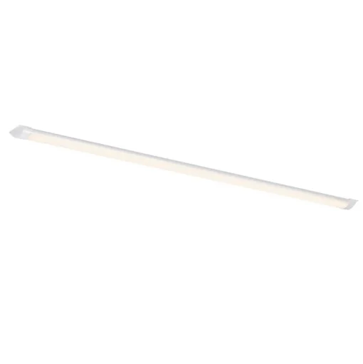 Glendale LED-lichtlijst, 119 cm, IP20, kunststof, wit