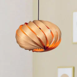 Gofurnit Serentia hanglamp, kersen, Ø 45 cm