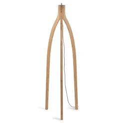 GOOD & MOJO Java vloerlamp driebeen naturel/zwart