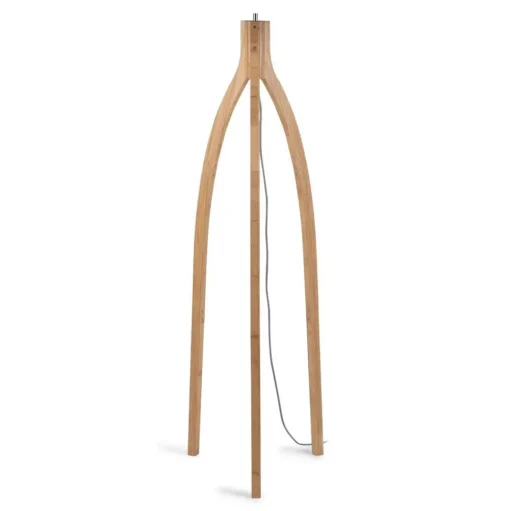 GOOD & MOJO Java vloerlamp driebeen naturel/zwart