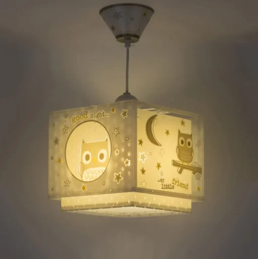 Good Night hanglamp voor kinderen, 1-lamp