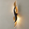 Goudglanzende design-wandlamp Corallo