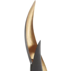 Goudglanzende design-wandlamp Corallo