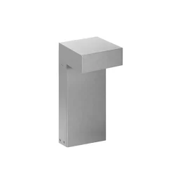 Grijze LED sokkellamp Mimik 10 Post 300 3.000K