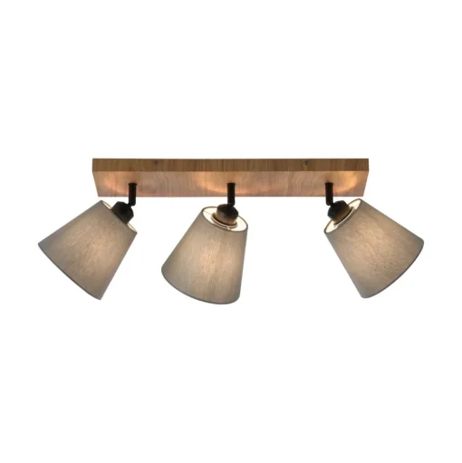 Groene Michel plafondspot, 3-lamps