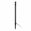Grondspies lamp Bezel, zwart, aluminium, hoogte 60 cm
