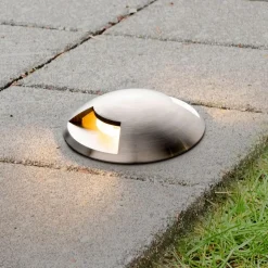 Grondspot inbouwlamp Helene voor buiten met LEDs
