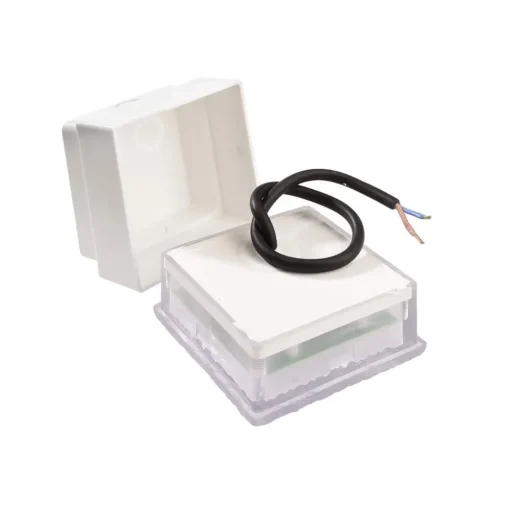 Grondspot inbouwlamp Tabit, 10 x 10 cm, beloopbaar