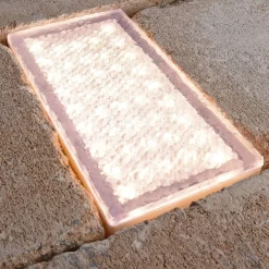 Grondspot inbouwlamp Tabit, 10 x 20 cm, beloopbaar