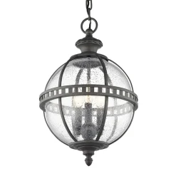 Halleron buiten hanglamp in Victoriaanse stijl