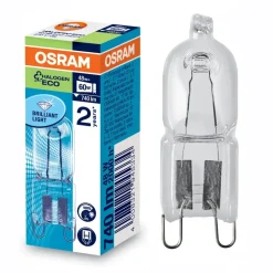 Halogeen stiftlamp Halopin G9 20W helder 2.000 u