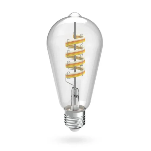 Hama Smart LED Filament E27 ST64, WLAN, Matter, 4,9 W, RGBW