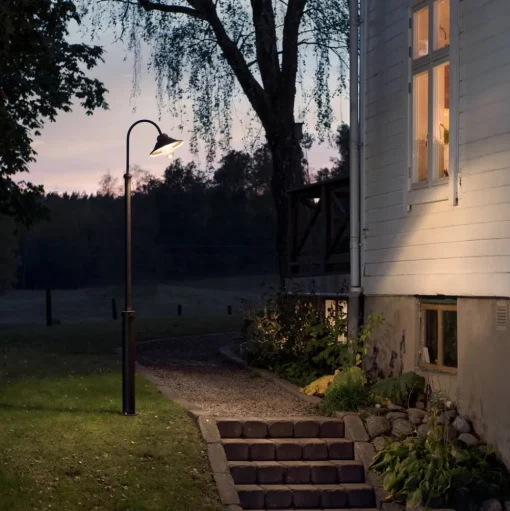 Handgemaakte led mastlamp Vega