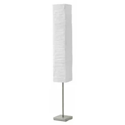 Handige vloerlamp Nerva wit