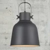 Hanglamp Adrian in zwart, Ø 25cm