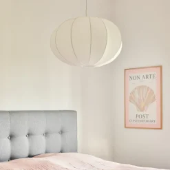 Hanglamp Aeron 60 met stoffen kap Ø 60 cm