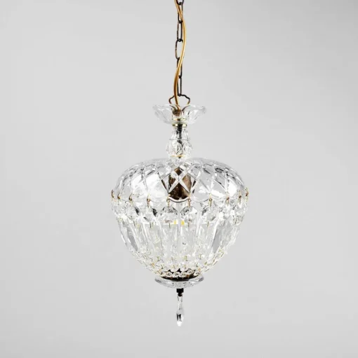 Hanglamp Arila, kristalglas, Ø 25 cm